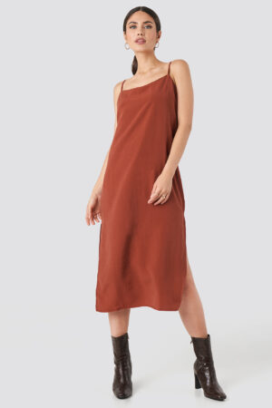 Beyyoglu Tencel Maxi dress - Red