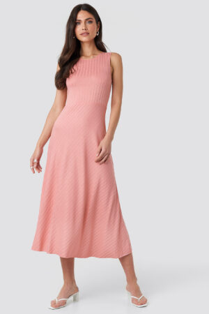 MANGO Chicle Dress - Pink