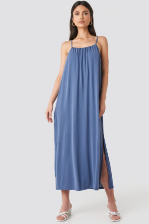 MANGO Cubi Dress - Blue