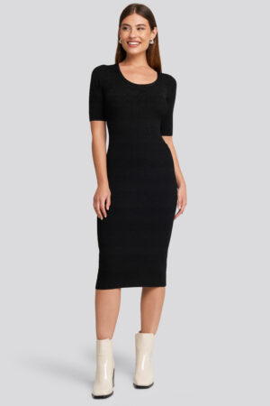 MANGO Elliot Dress - Black