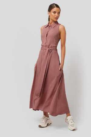 NA-KD Trend Ärmlös Klänning - Pink