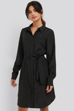 NA-KD Skjortklänning - Black