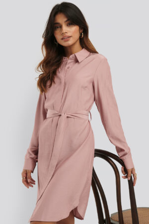 NA-KD Skjortklänning - Pink