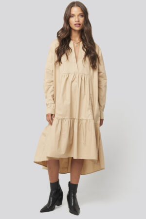 Sisters Point Ento Dress - Beige
