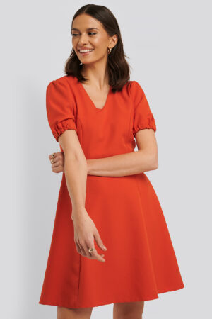Trendyol Basic Miniklänning - Red