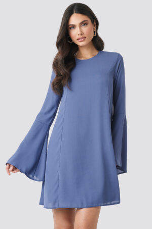 Trendyol Handles Flywheel Mini Dress - Blue