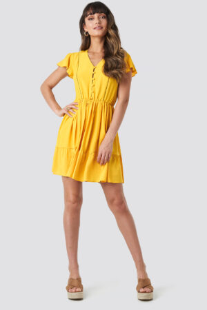 Trendyol Milla Mini Dress - Yellow