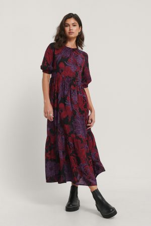 NA-KD Reborn Skjortklänning Med Kort Ärm - Multicolor