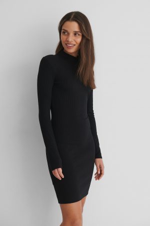 MANGO Rosario Dress - Black