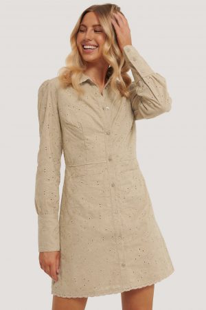 NA-KD Trend Miniklänning - Beige