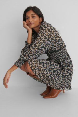 NA-KD Boho Miniklänning - Multicolor