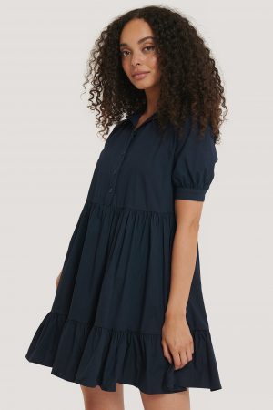 Trendyol Miniklänning - Navy